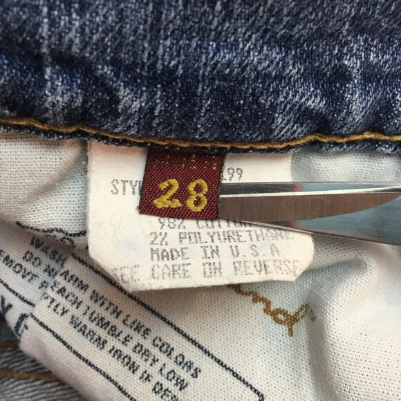 7 For All Mankind Boy Cut Denim Jeans 28 - Picture 10 of 13